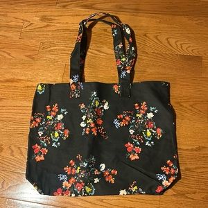 Loft floral tote bag